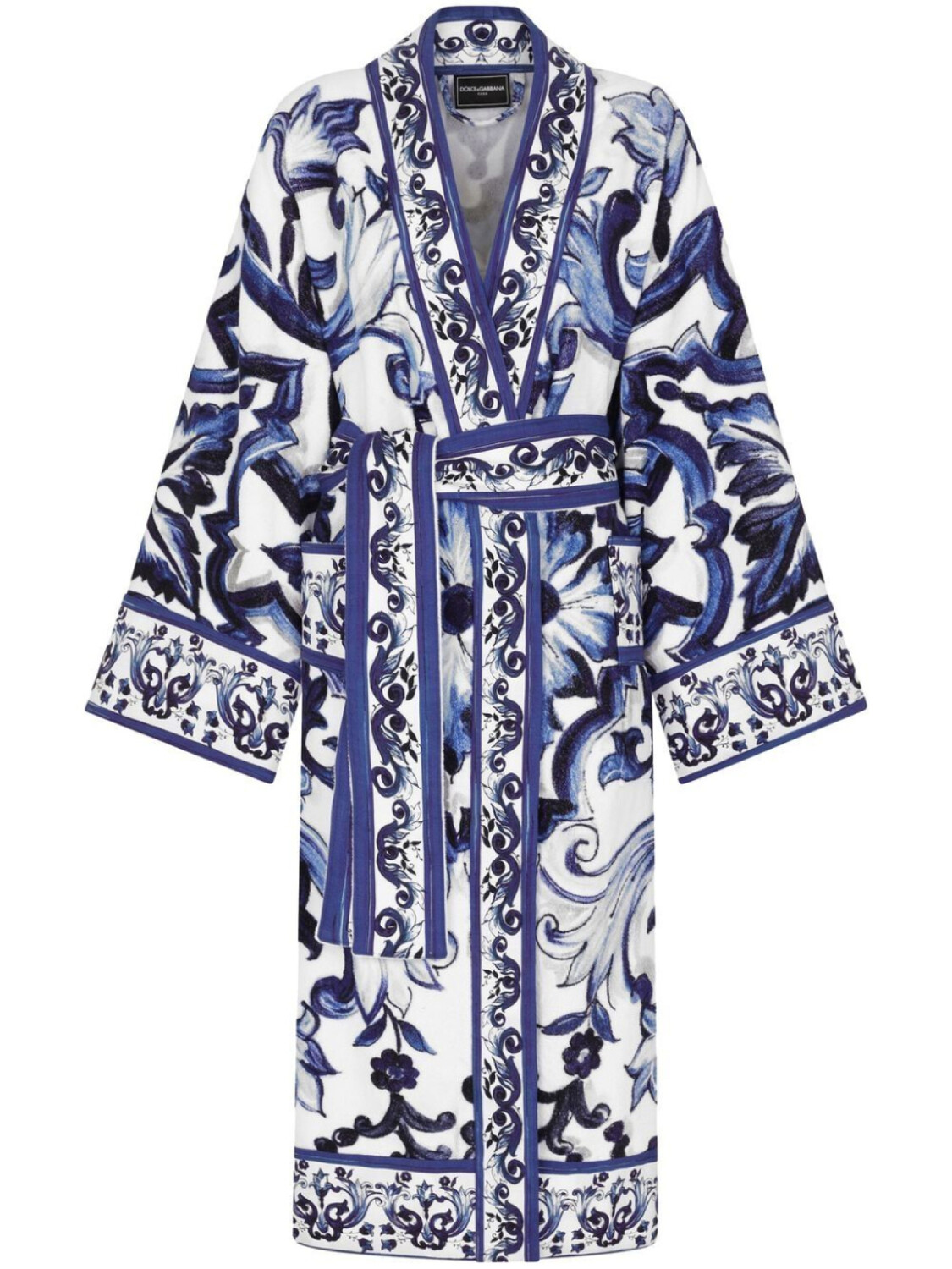 

Dolce & Gabbana махровый халат, синий