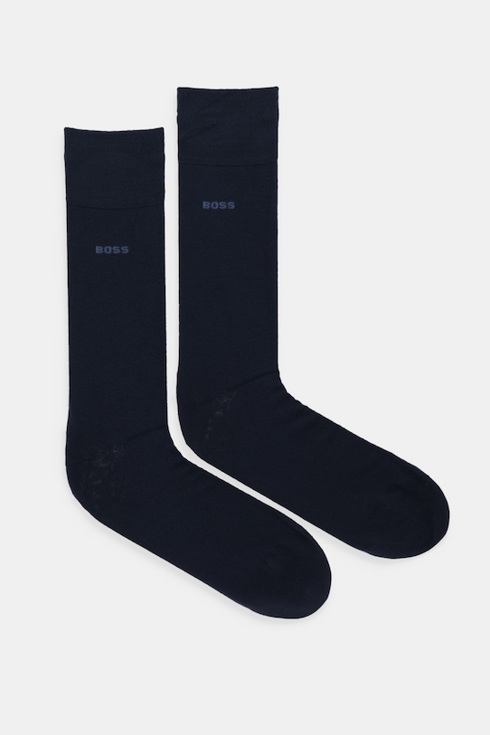 

Комплект из 2 пар носков BOSS, темно-синий