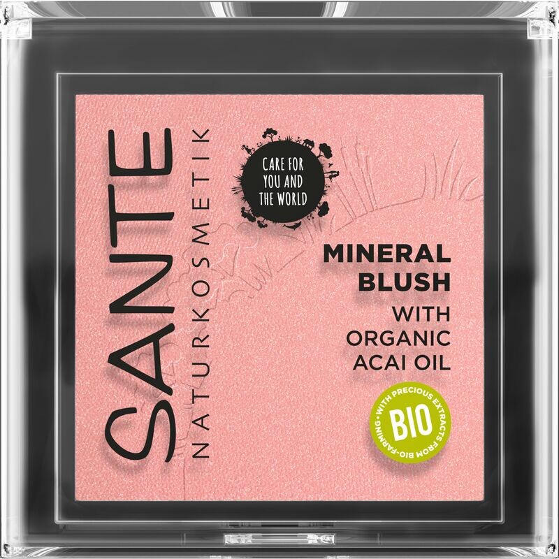 

Минеральные румяна 01 Мягкий персик Sante, 5 g