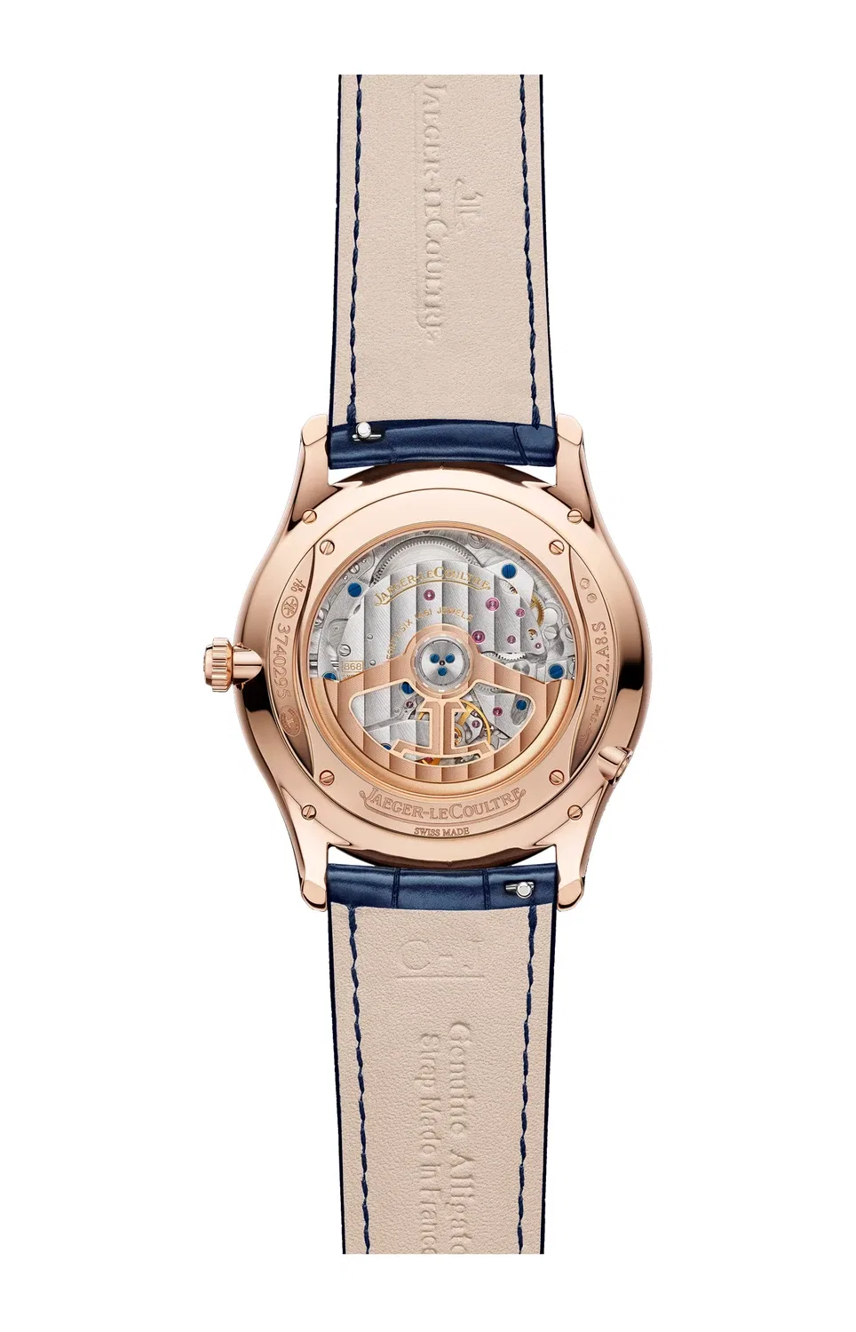 МАСТЕР УЛЬТРА ТОНКИЙ ВЕЧНЫЙ КАЛЕНДАРЬ - 114258J JAEGER-LECOULTRE, золотой — фото 3