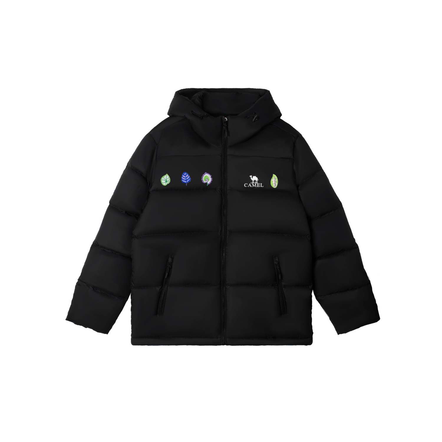 

Теплая куртка из флисовой коллекции Down Unisex CAMEL, phantom черный