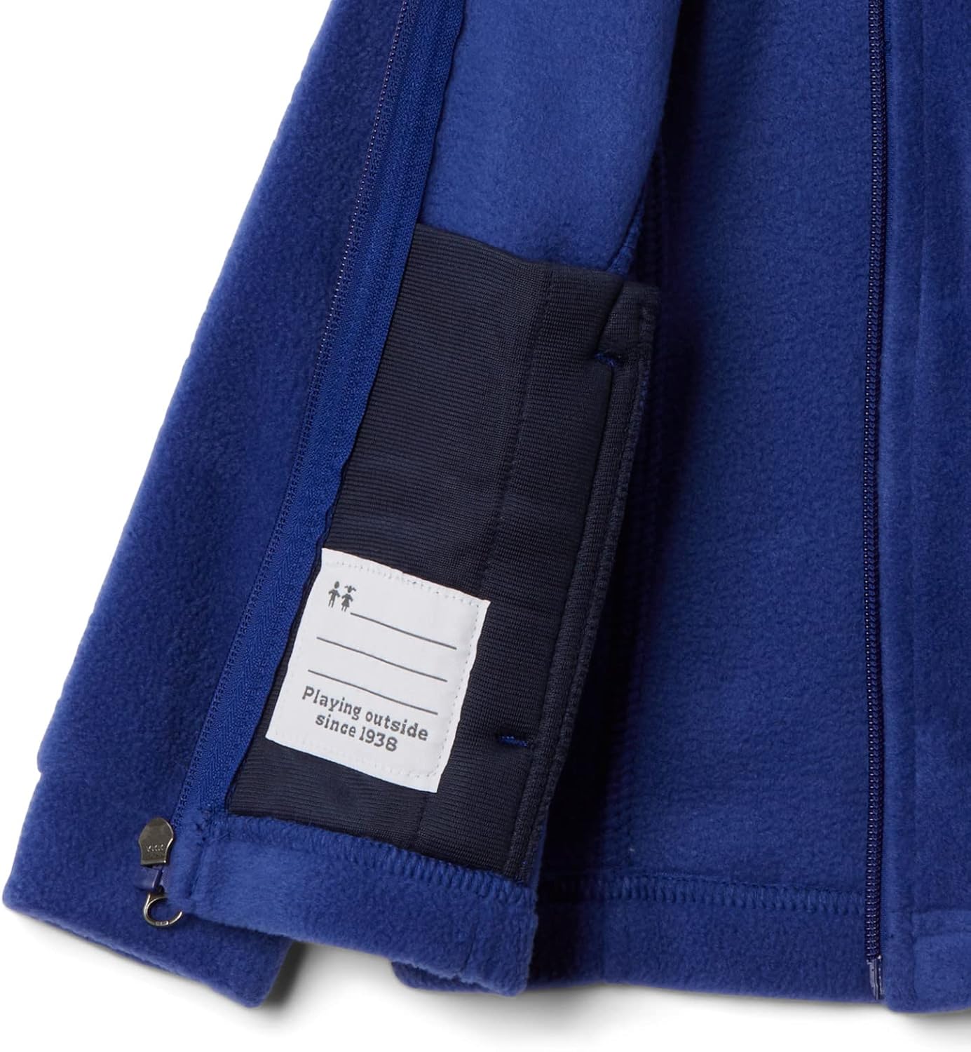 Columbia Girls Benton Springs Fleece, Dark Sapphire — фото 3