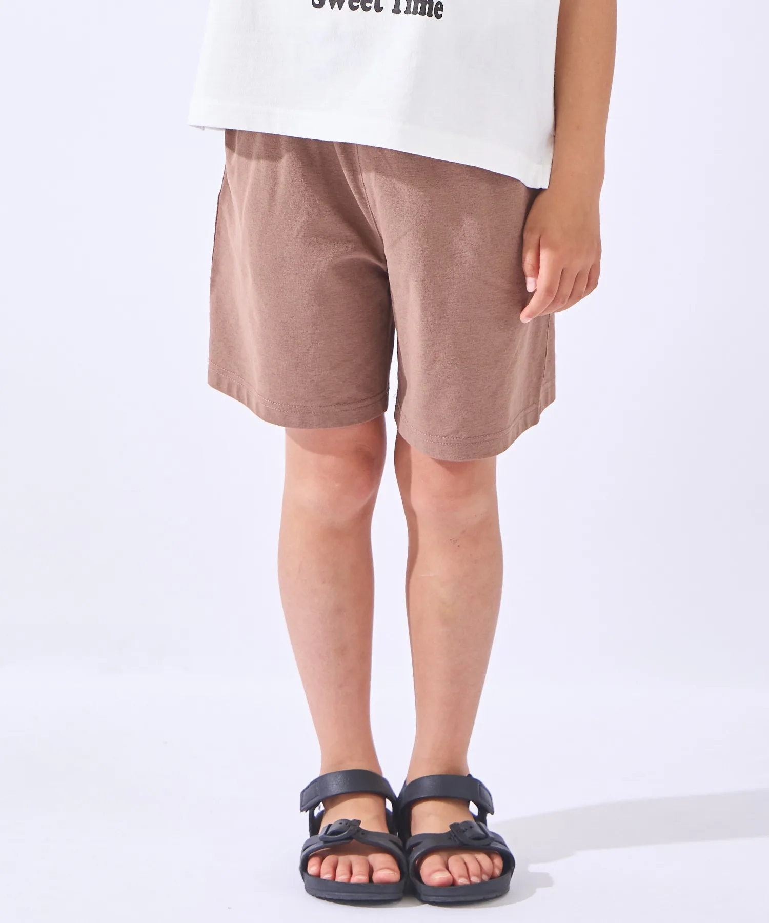 Детские шорты водные и наземные легкие с UV-защитой ever closet коричневые