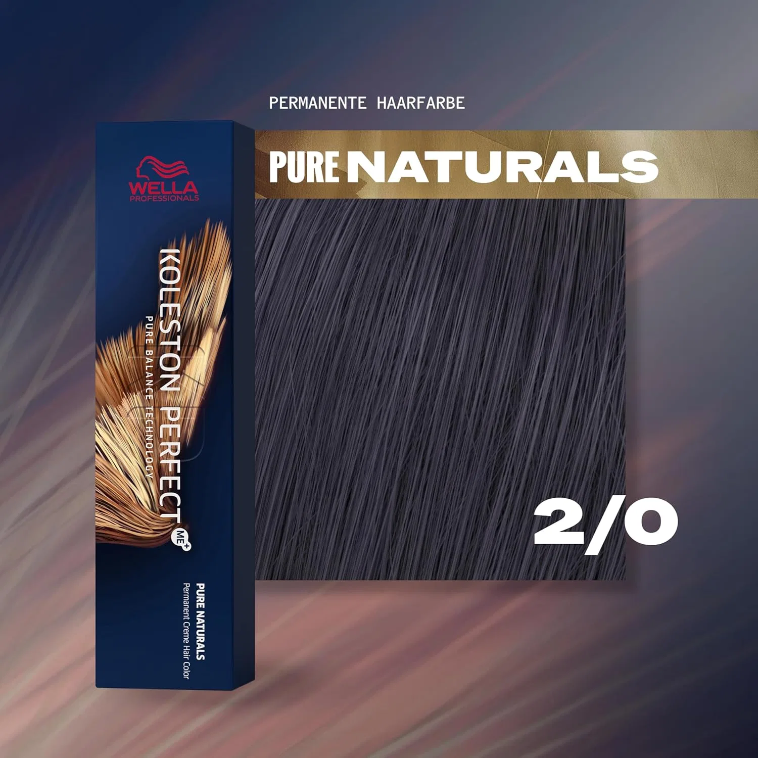 Краска для волос «Koleston Perfect ME+ 2/0 Черный» от WELLA Wella — фото 2