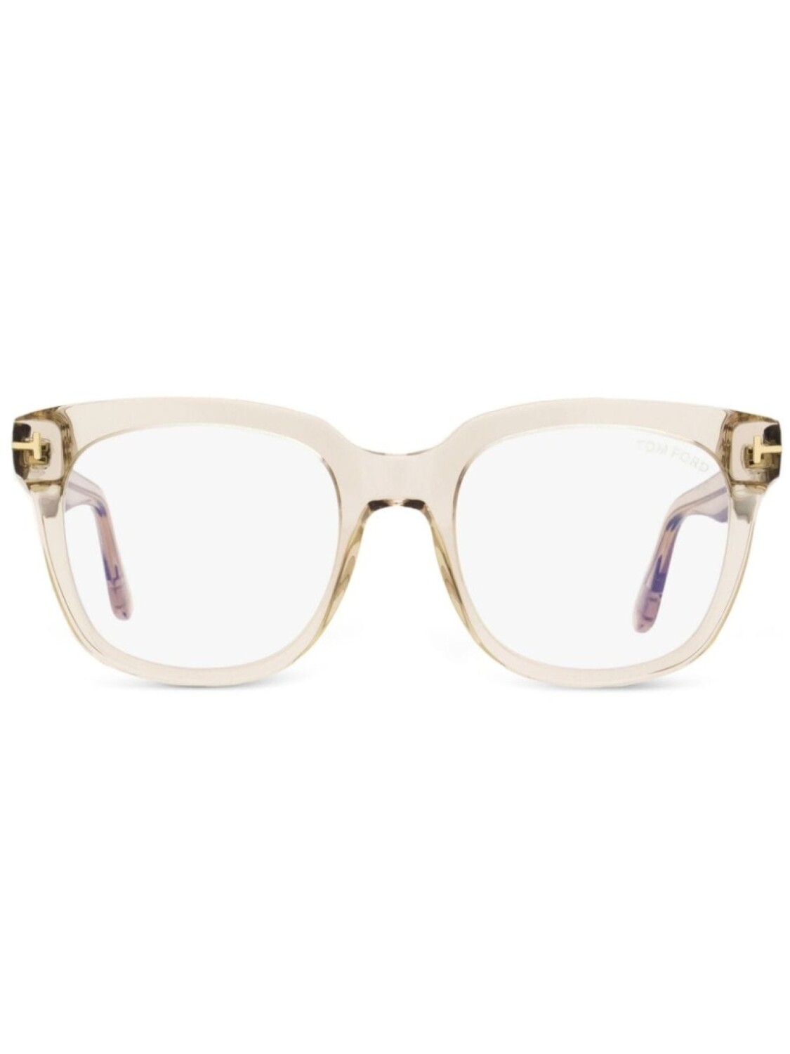 

Очки Blue Block в квадратной оправе TOM FORD Eyewear, розовый