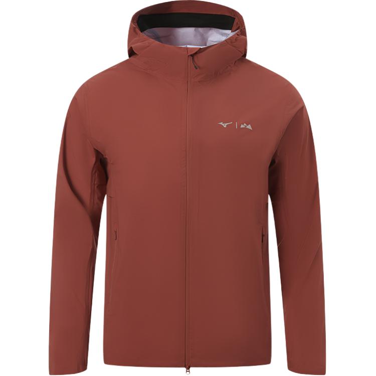 

Куртка унисекс 82/Терракотовые с капюшоном, средней плотности, другие Mizuno, 82/terracotta