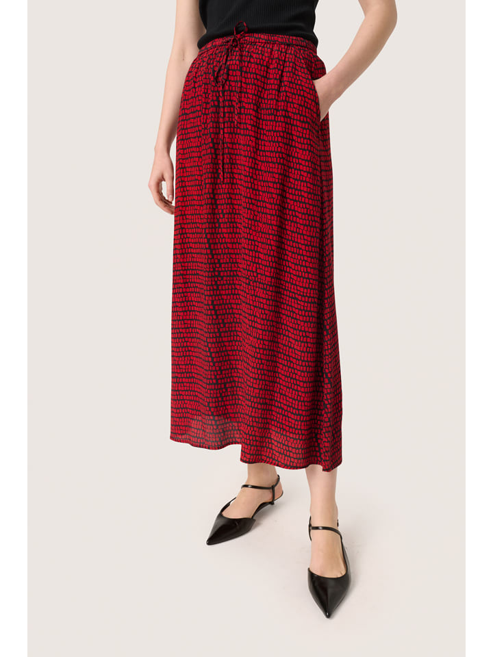 

Soaked in Luxury Юбка "Пропитанная роскошью" красного цвета