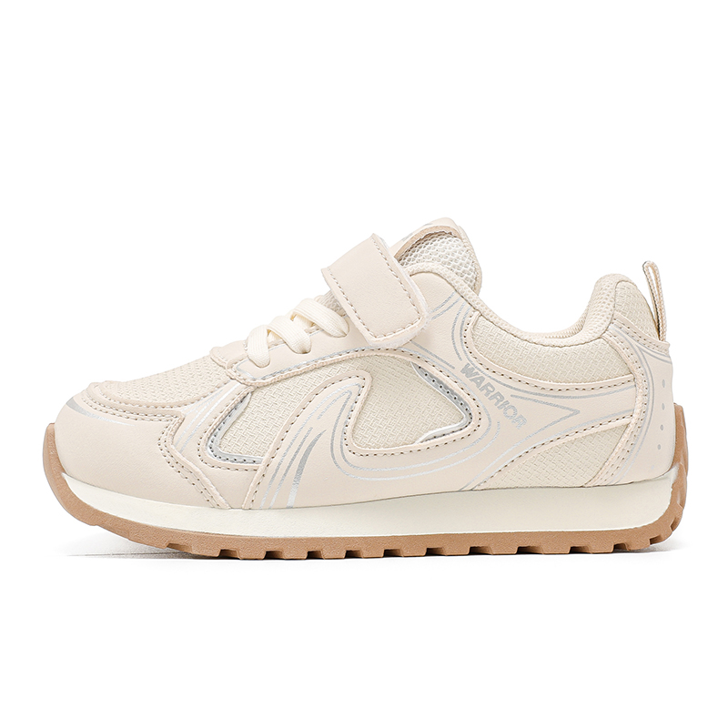 

Детские повседневные кроссовки Kids WARRIOR, бежевый серебро