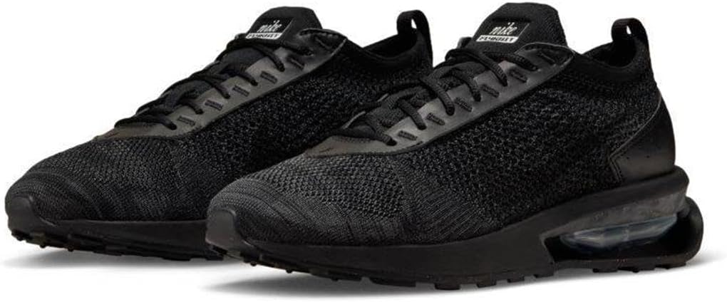 Мужские кроссовки Nike Air Max Flyknit Racer, Black Anthracite Black 001 — фото 2