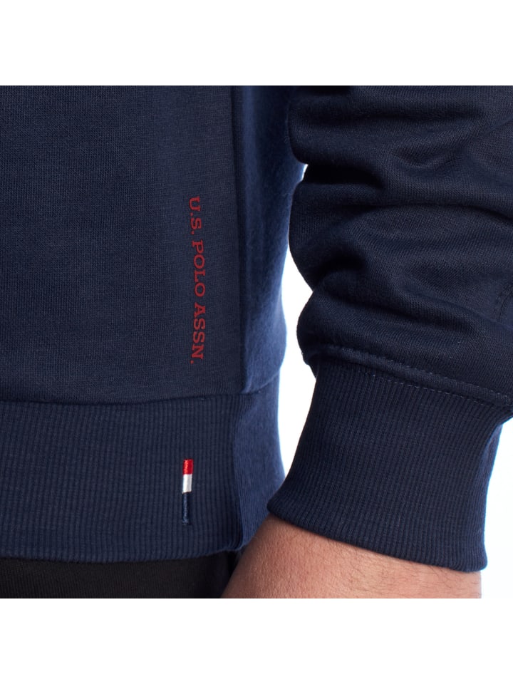 U.S. Polo Assn. Толстовка синего цвета — фото 2