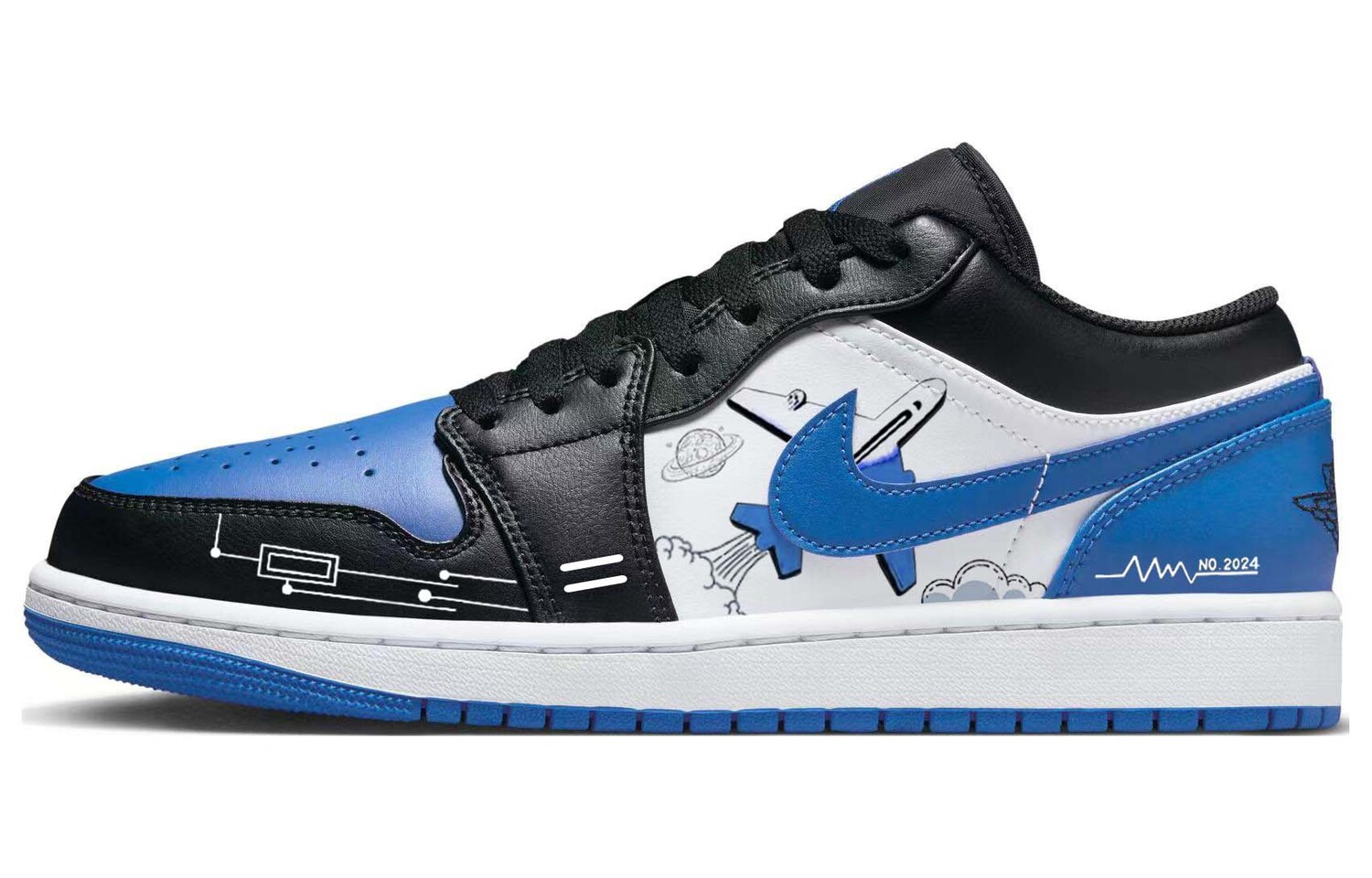

Jordan Air Jordan 1 винтажные баскетбольные кроссовки женские, Blue