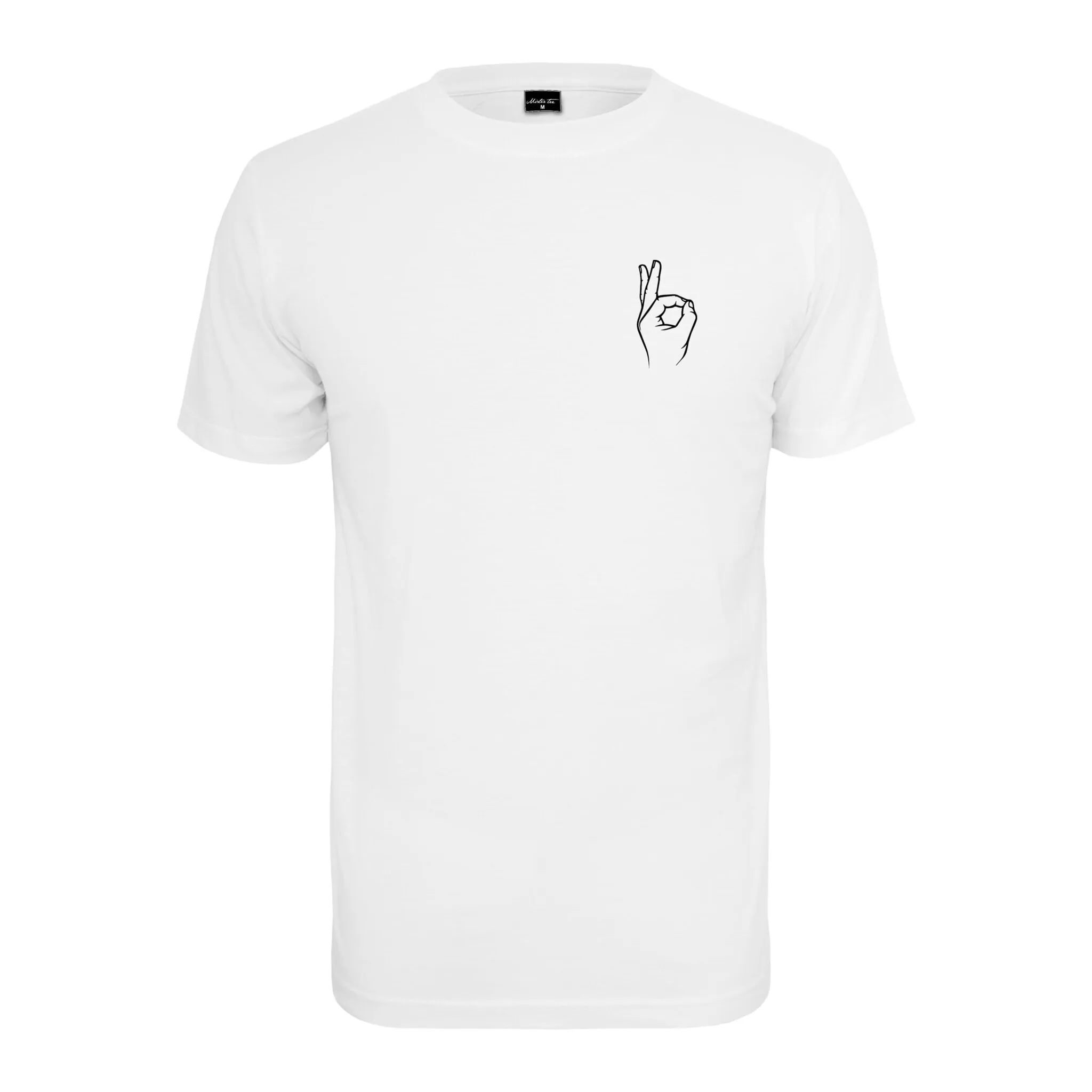 

Футболка Mister Tee "Мужская футболка Mister Tee с надписью Easy Sign" Mistertee, белый