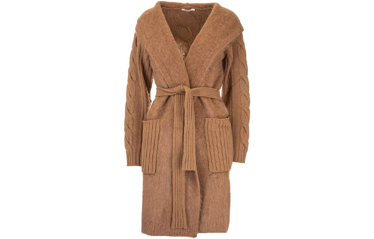 

Кашемировый свитер женский коричневый MaxMara