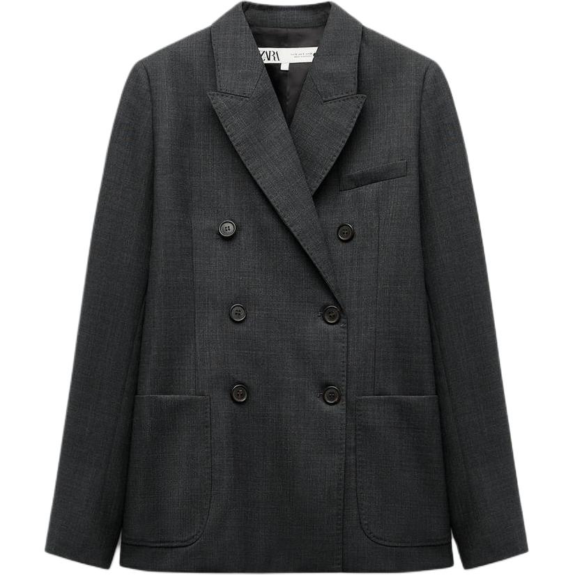 

ZW Series Деловой костюм Женский Угольно-серый ZARA