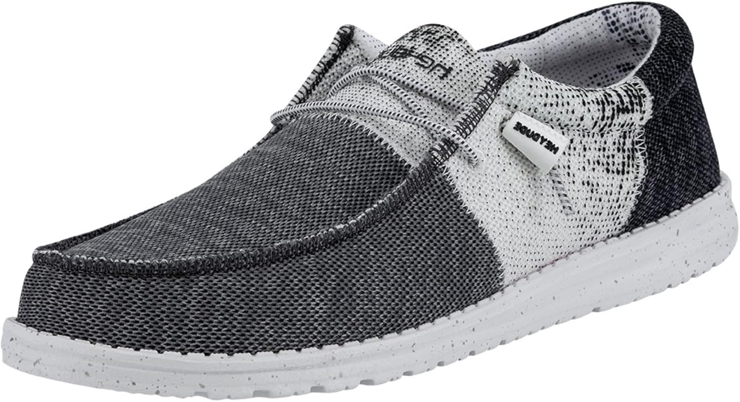 

Мужские лоферы Hey Dude Wally Sox триколор Heydude, белый/синий/темно-синий