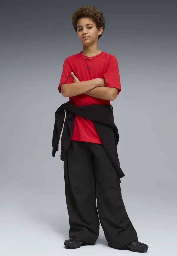 Футболка Puma Sport Relaxed Tee B Print, красный