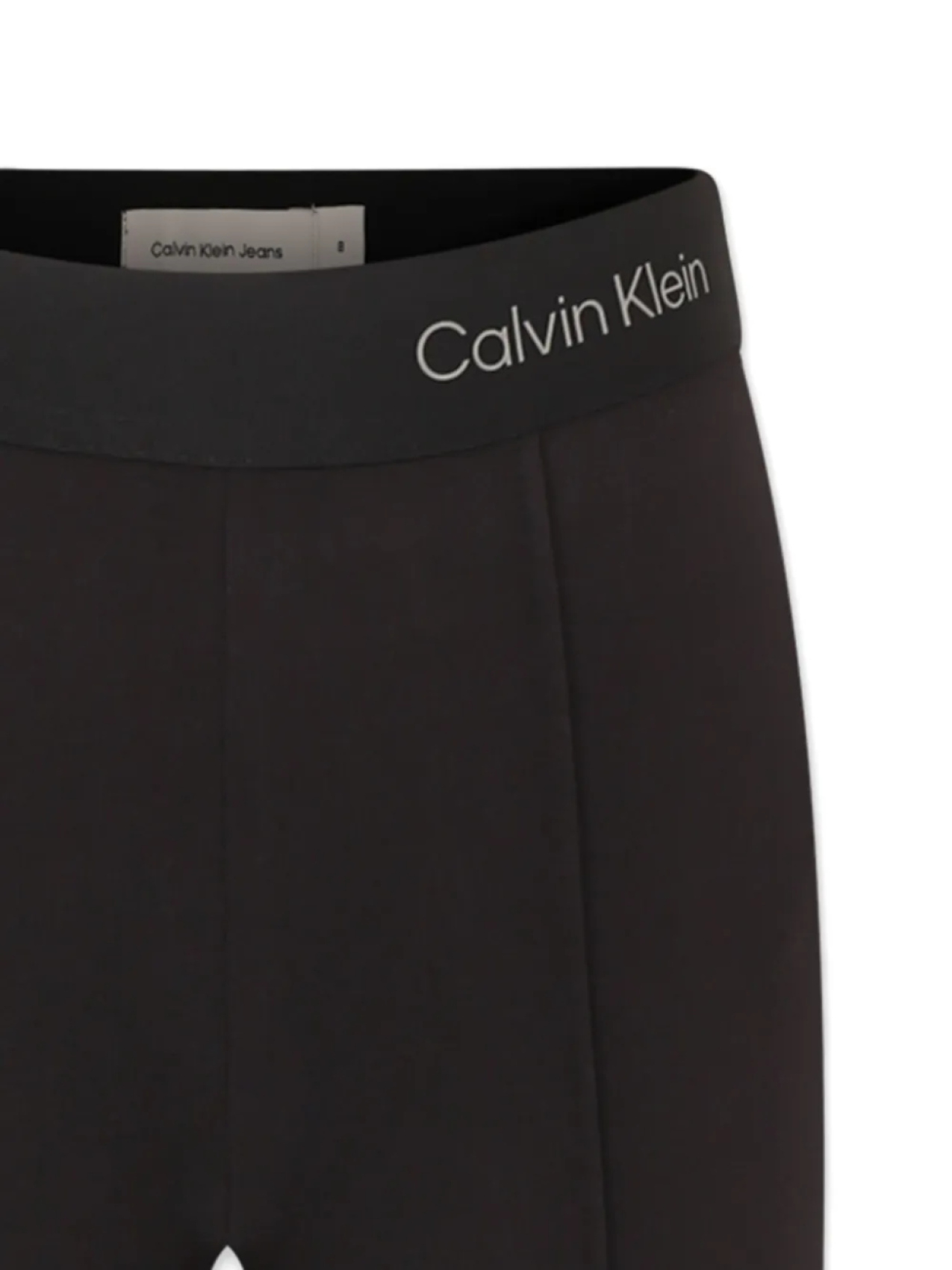 Расклешенные брюки Calvin Klein Kids, черный — фото 3
