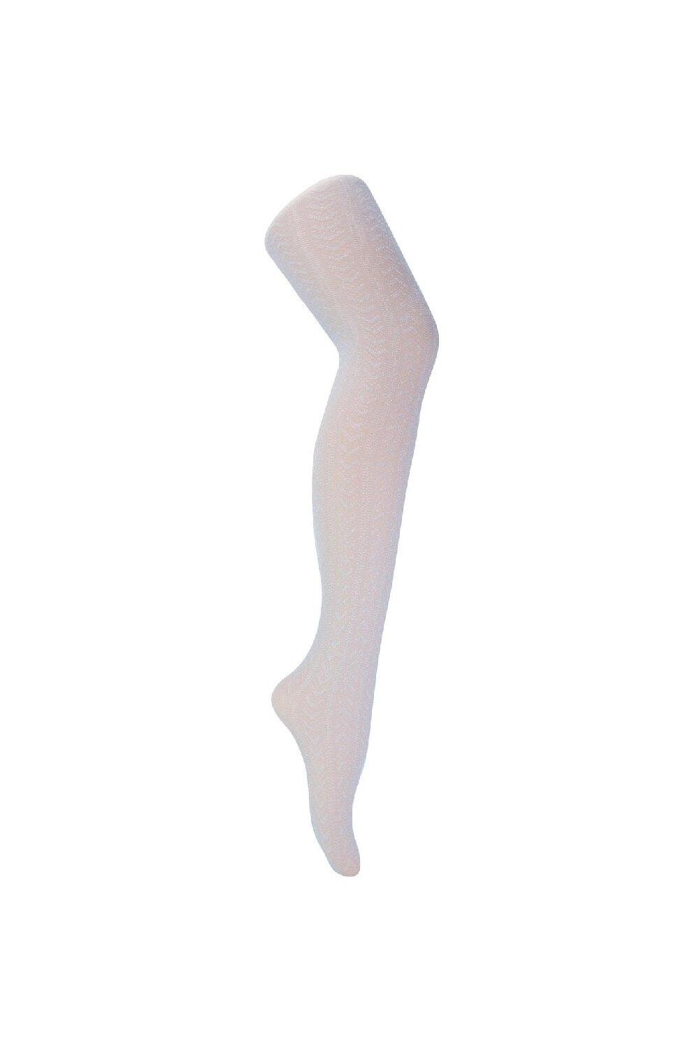 

Блестящие колготки с узором Sock Snob, белый