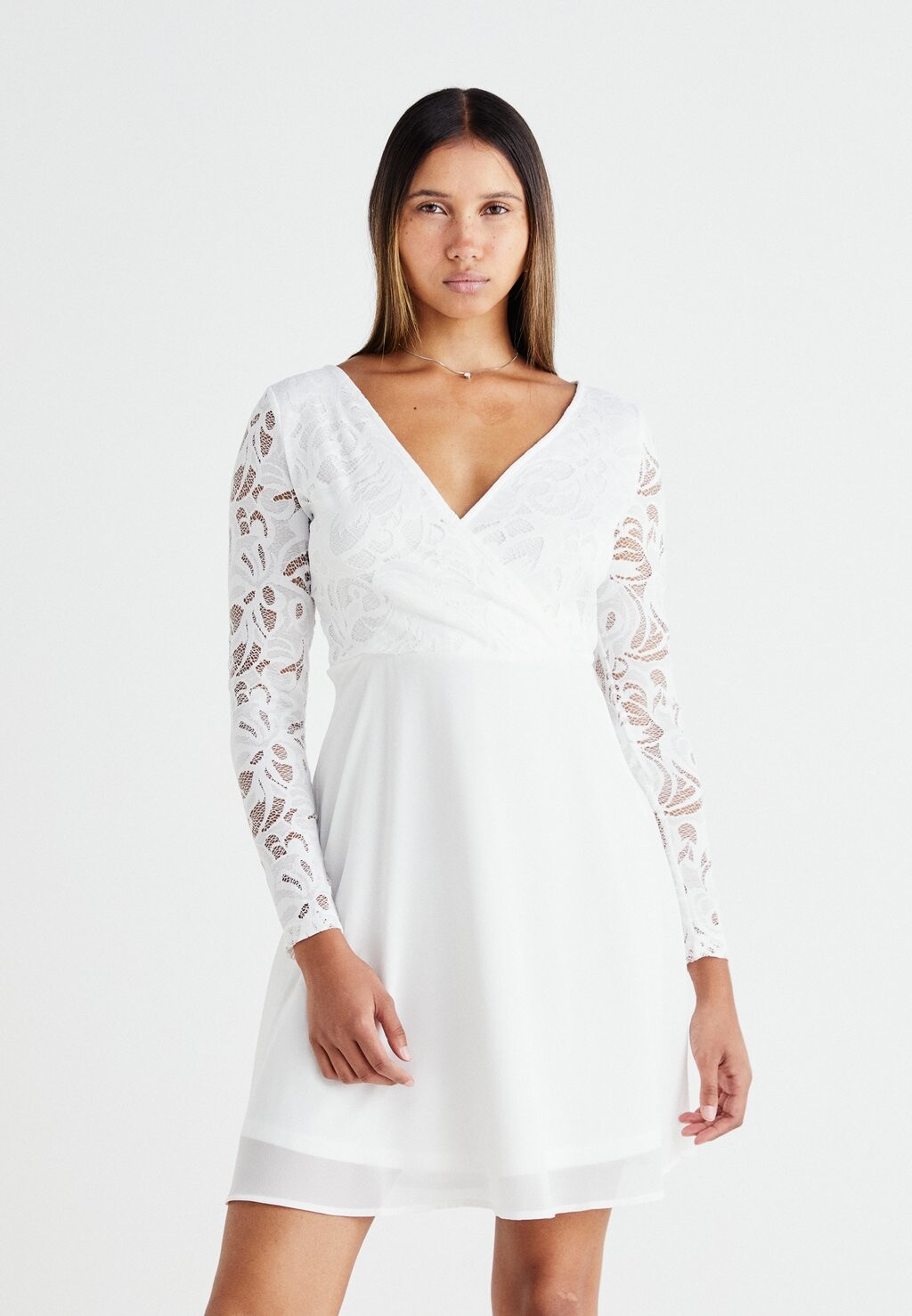 

Коктейльное платье VISTASIA SHORT DRESS VILA, кремовый