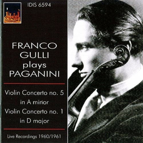 

CD диск Paganini / Gulli / Rossi: Franco Gulli Plays Paganini