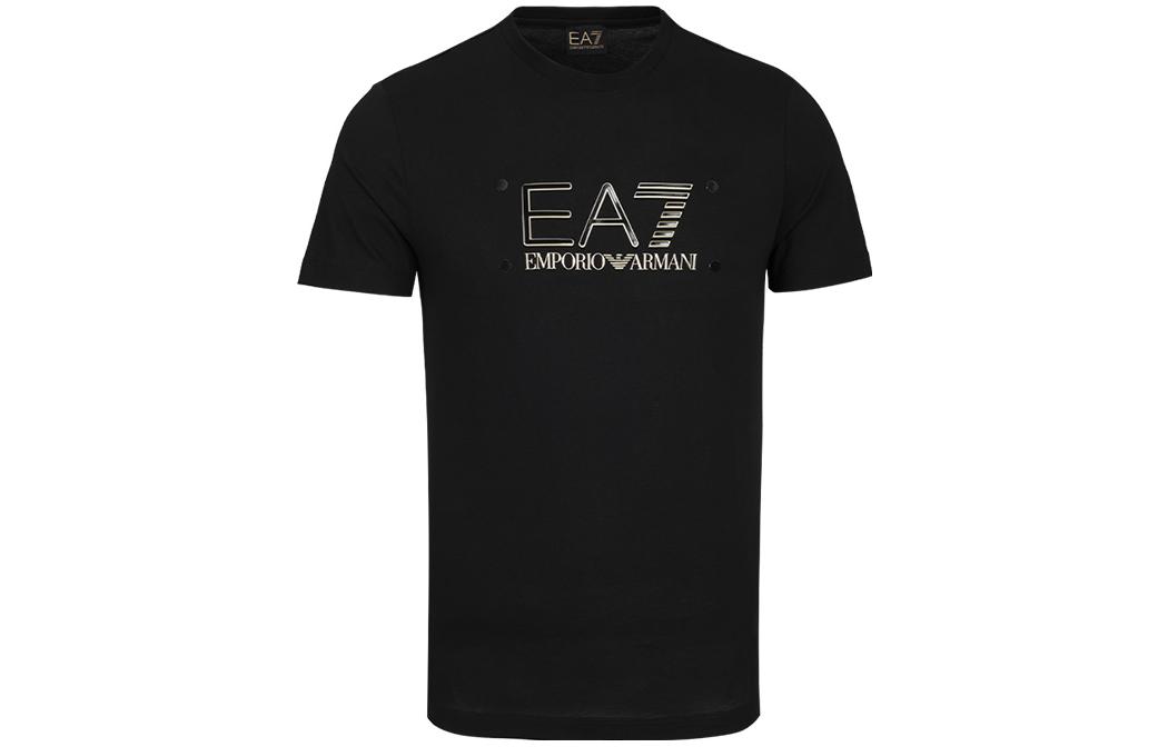 Футболка EA7 SS23 мужская EMPORIO ARMANI, черный — фото 3