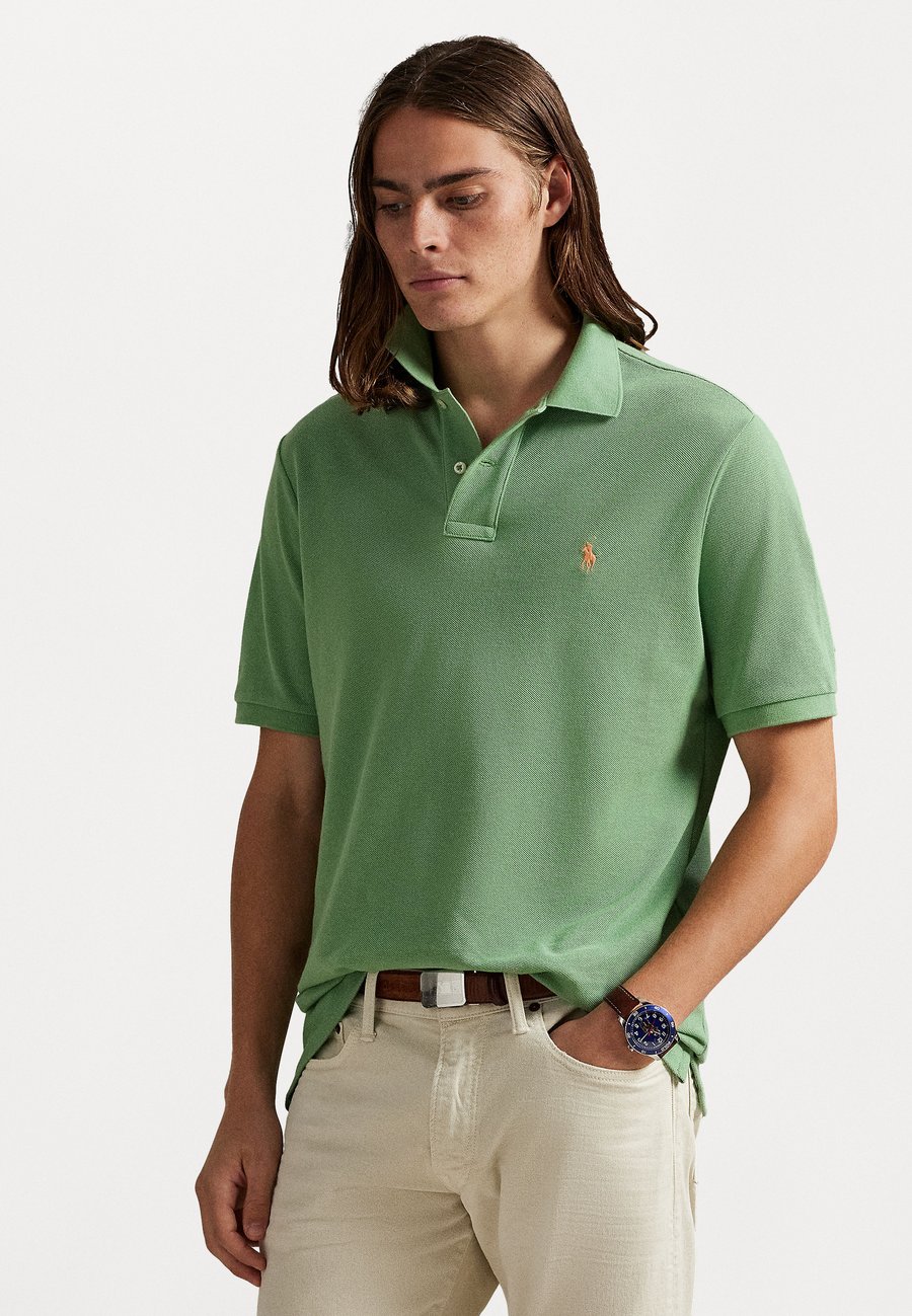 

Поло Polo Ralph Lauren SLIM FIT POLO SHIRT, Outback Green/Dark Green, Зеленый, Поло Polo Ralph Lauren SLIM FIT POLO SHIRT, Outback Green/Dark Green