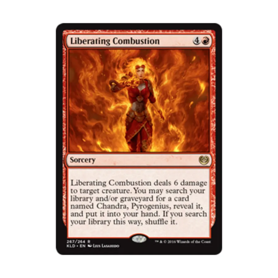 

CCG Освобождающее горение (клавиша R), MTG - Kaladesh