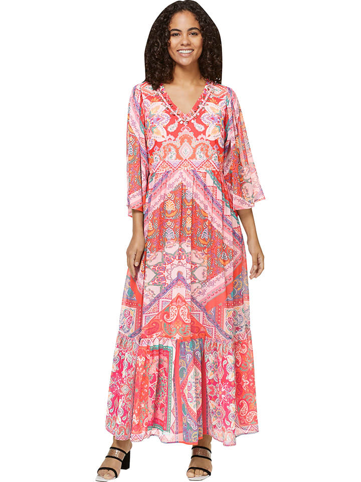 

Длинное платье Heine, розовый