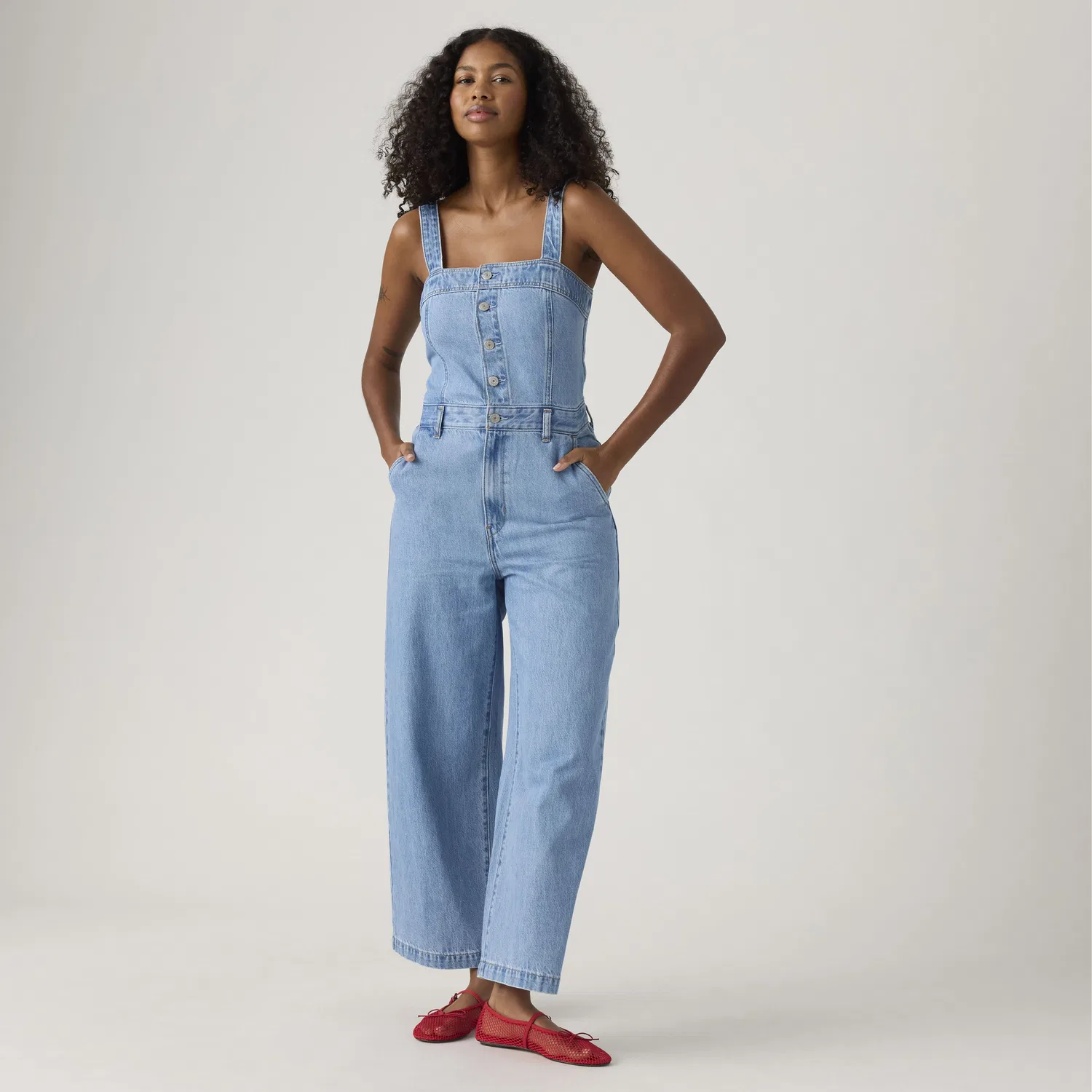 Комбинезон Дреа Levi's, Medium Wash
