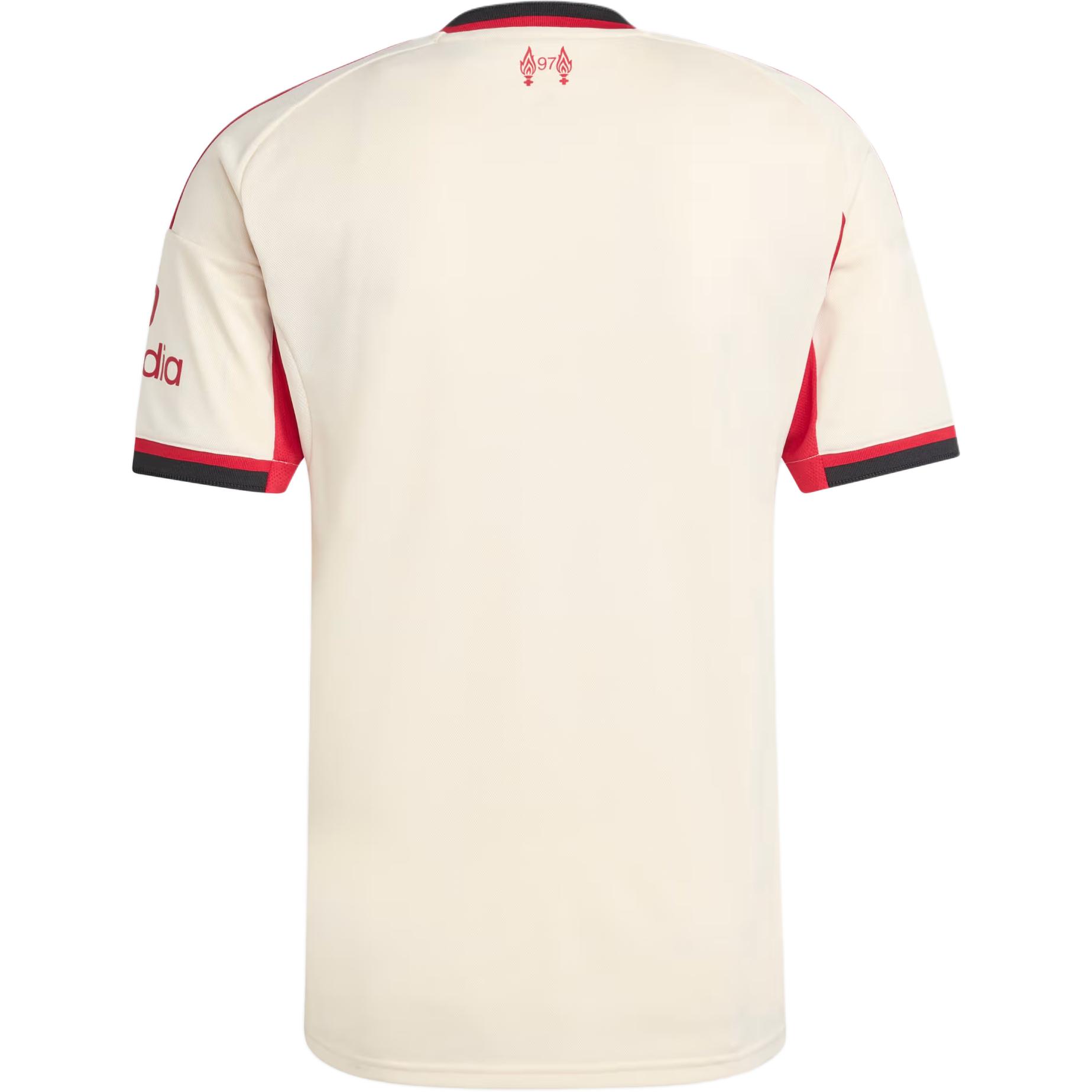 Liverpool Fc 25/26 Away Jersey Adidas, белый — фото 2