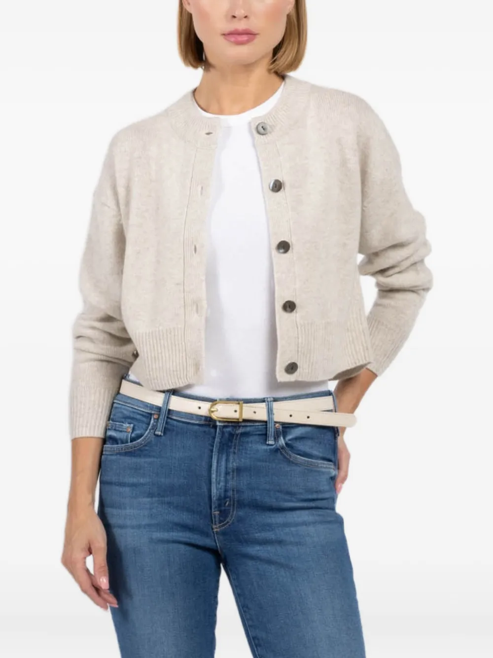

Кардиган с пуговицами спереди Autumn Cashmere, нейтральный