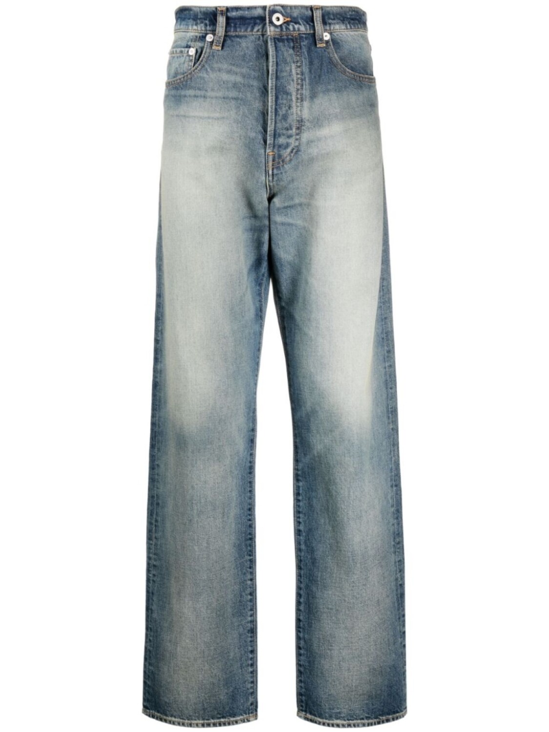 Прямые джинсы Asagao Kenzo, синий