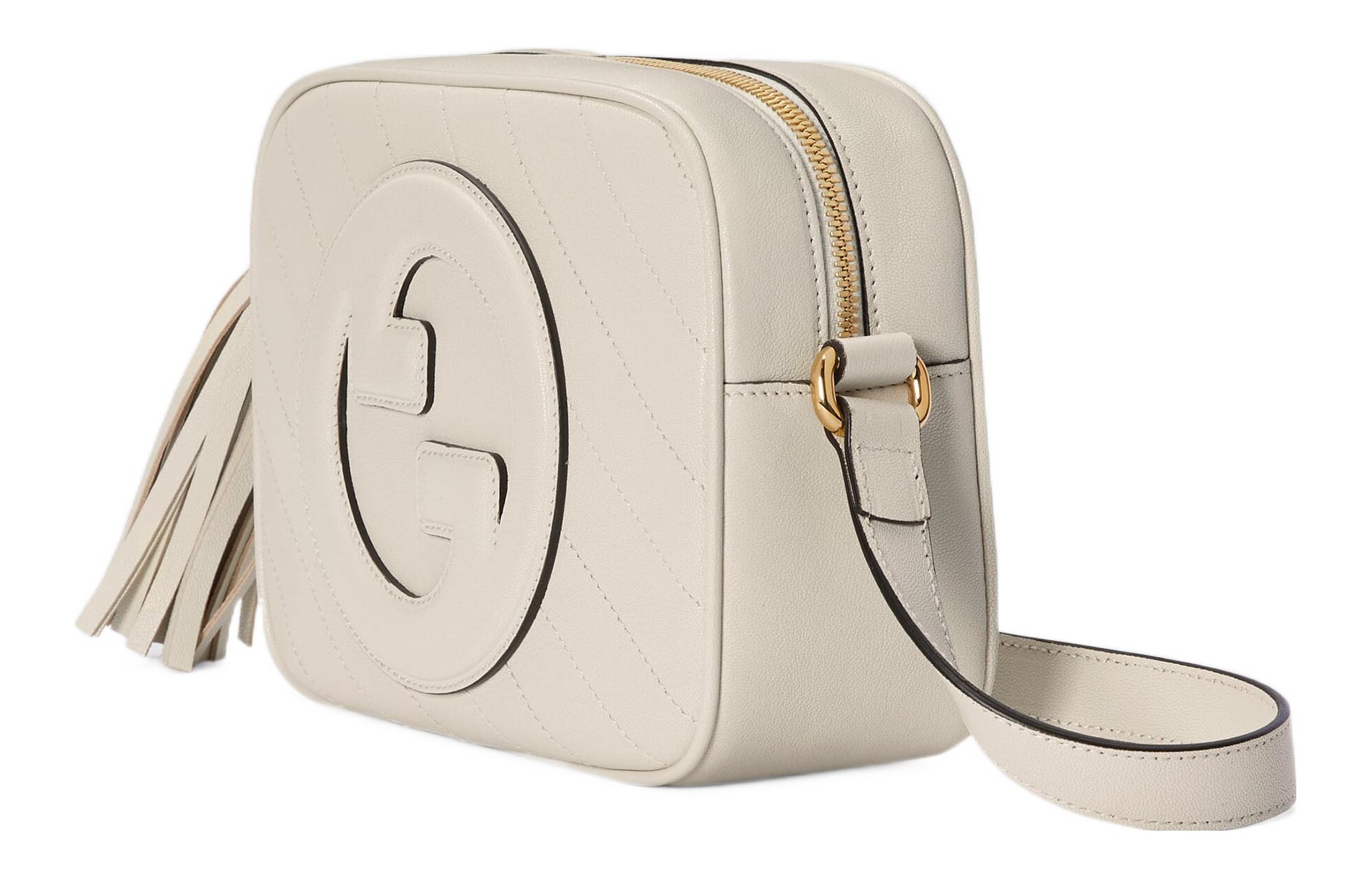 Женская кожаная сумка кроссбоди GUCCI — фото 2