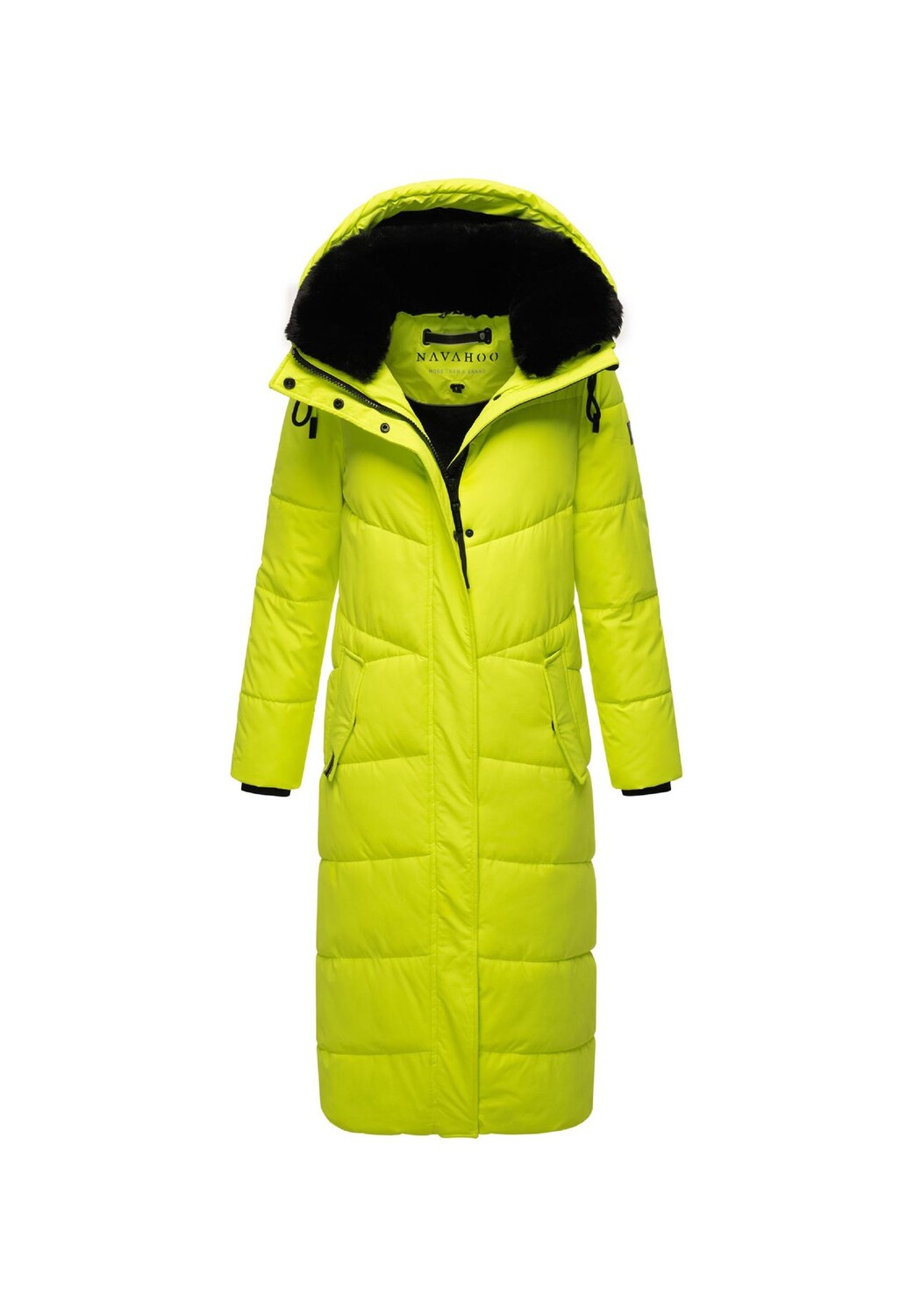 

Стеганое пальто притягивает взгляды XIV NAVAHOO, цвет Neon Green