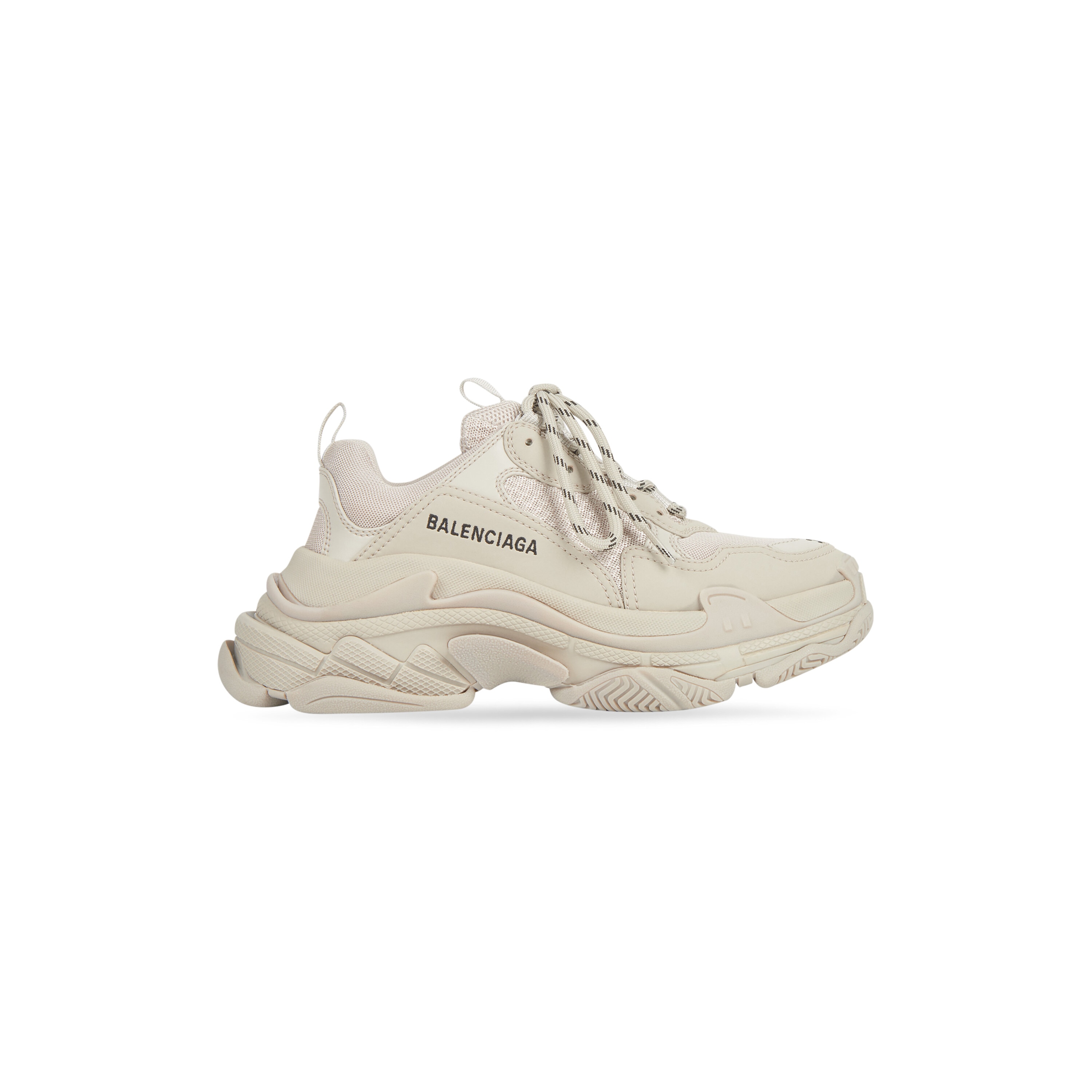 Кроссовки Triple S BALENCIAGA, бежевый