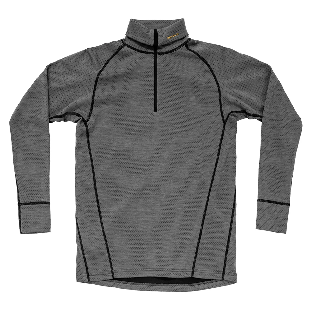 

Футболка с длинным рукавом DEVOLD OF NORWAY Duo Active Merino 205 half zip, серый