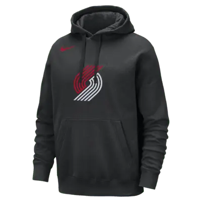 

Худи Nike Portland Trail Blazers Club, черный