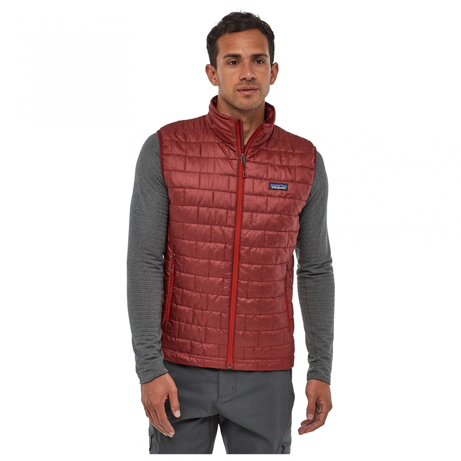 Жилет из синтетического волокна Patagonia Nano Puff Vest, черный — фото 2
