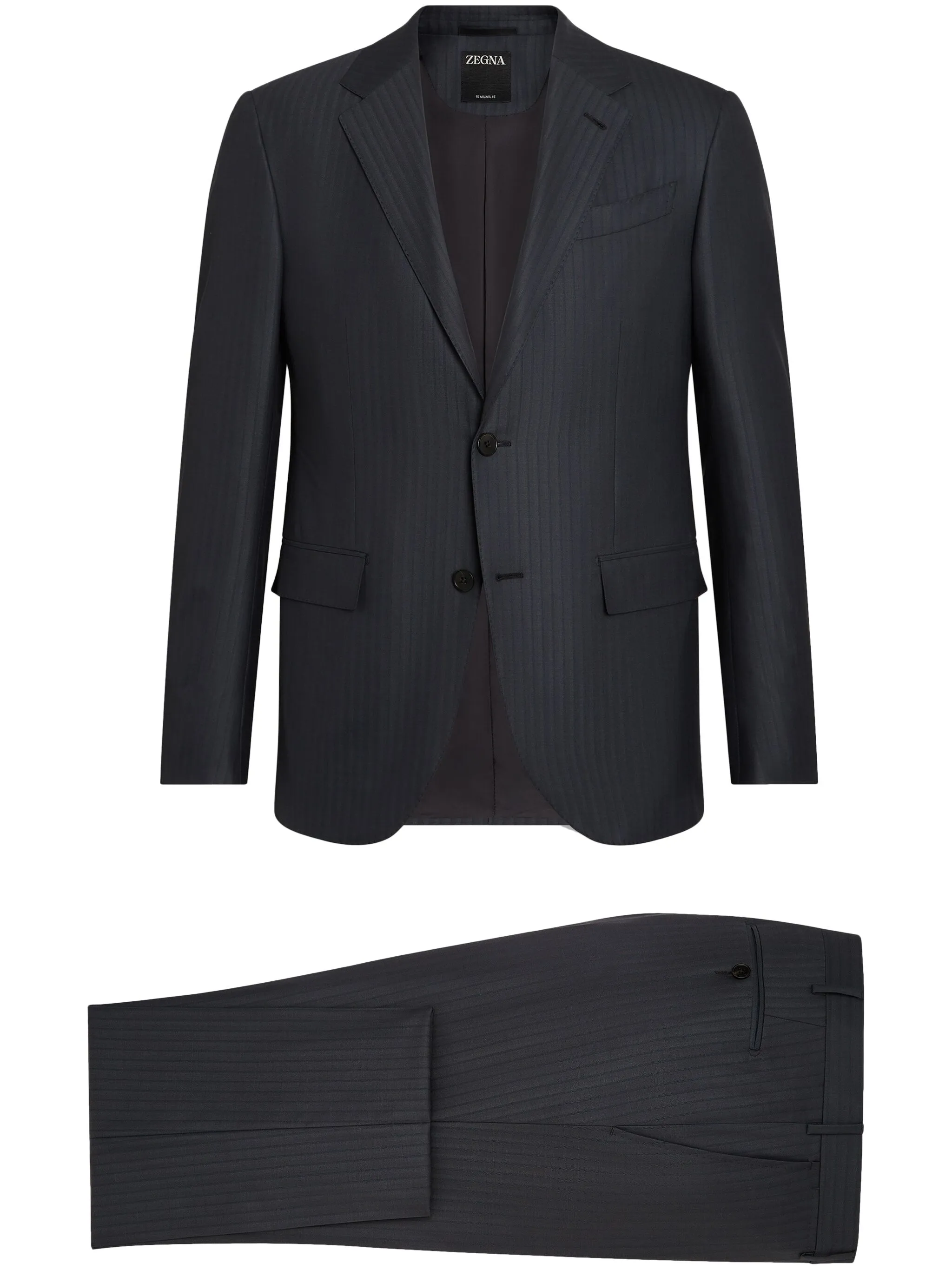 

Шерстяной костюм 15milmil15 Zegna, серый