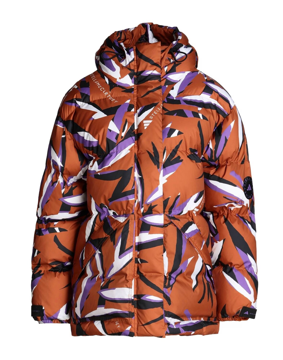

Пуховик Adidas By Stella Mccartney, коричневый