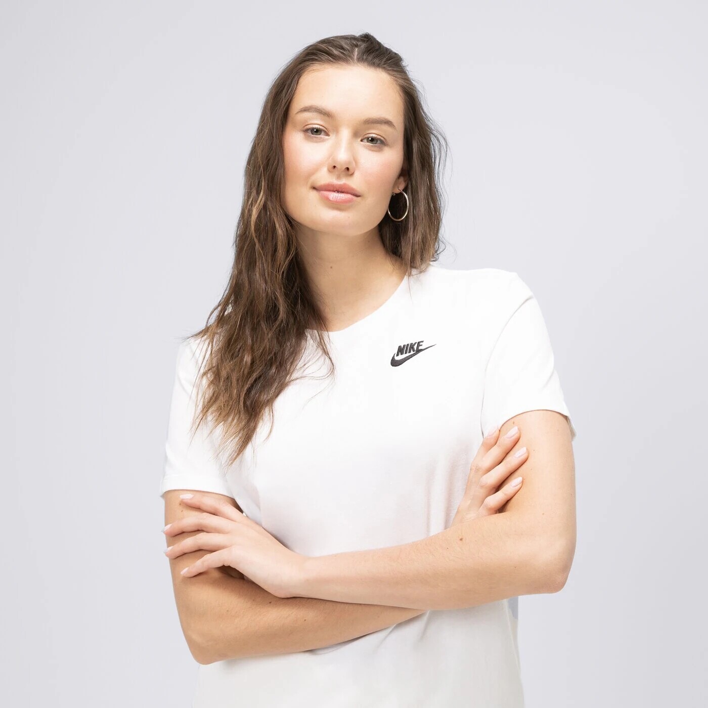 Футболка Nike Club, белый — фото 3