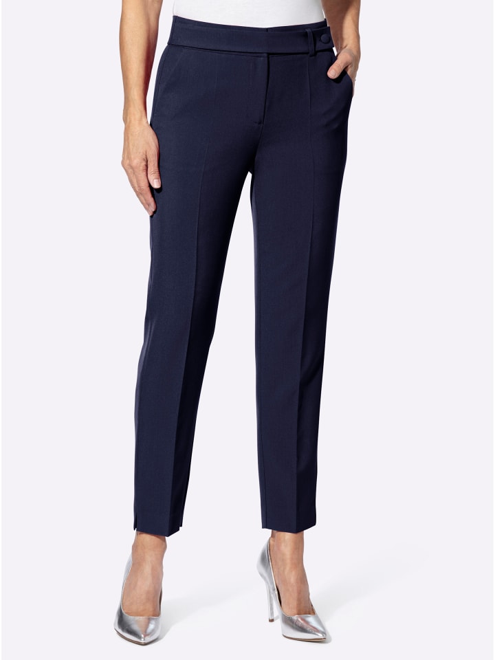 

WITT WEIDEN Хрустящие брюки темно-синего цвета