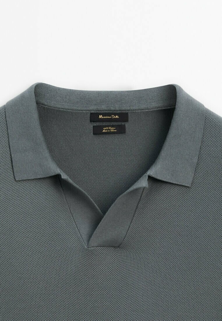 

Рубашка поло Massimo Dutti, серый