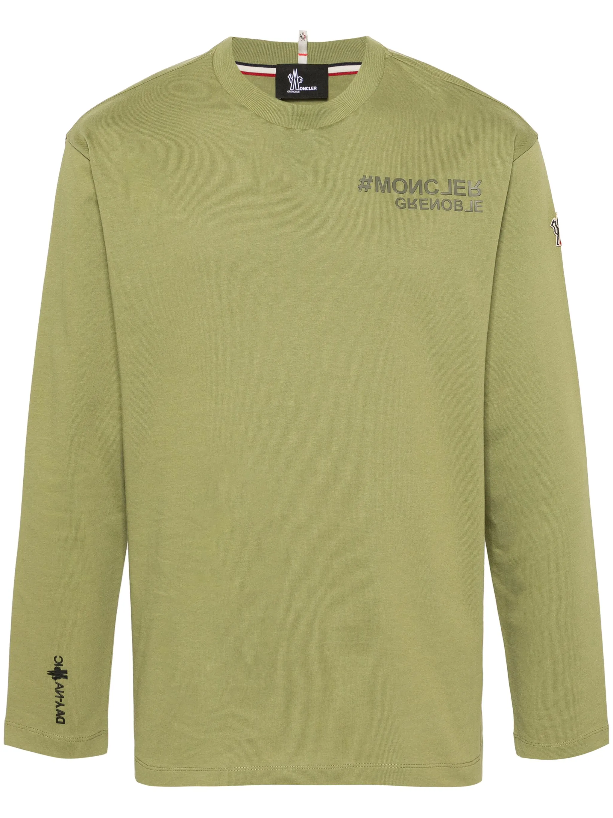 

Толстовка с логотипом Moncler Grenoble, зеленый