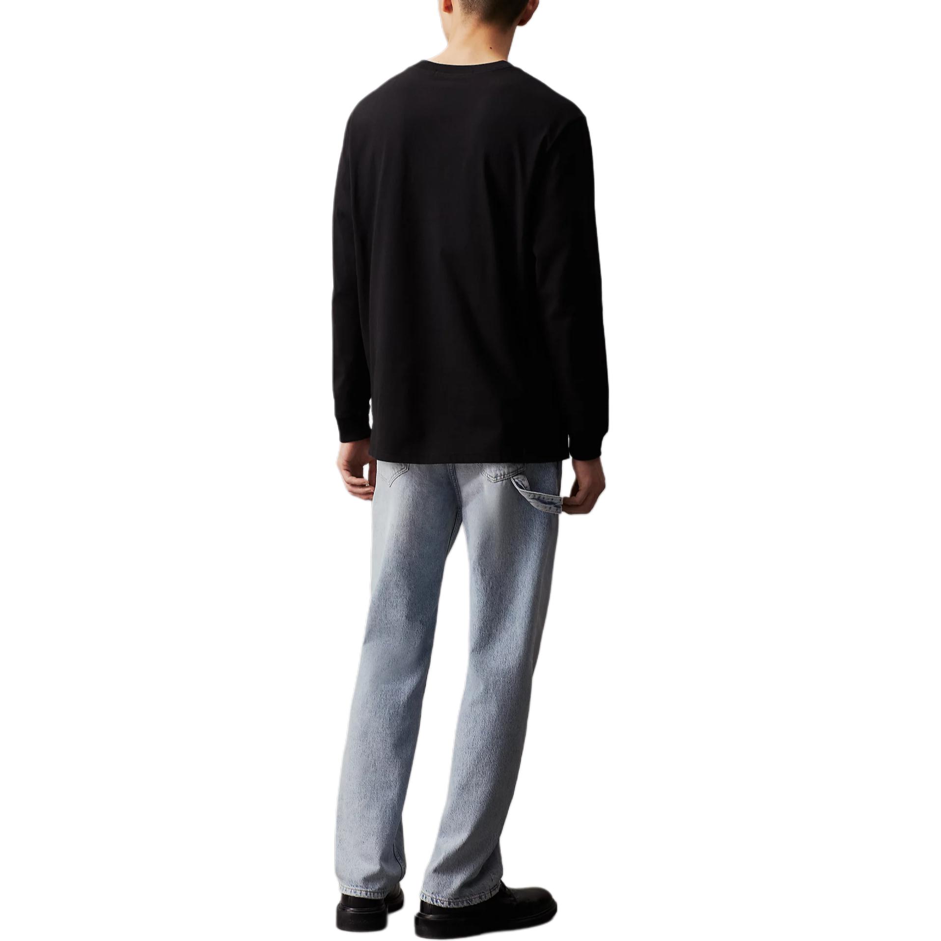 Calvin Klein Футболка Europe Version мужская black — фото 4