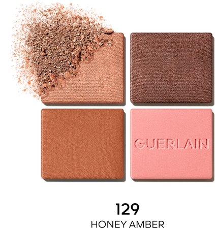 Палитра теней для век GUERLAIN Ombres G, 129 Honey Amber 6 g — фото 2