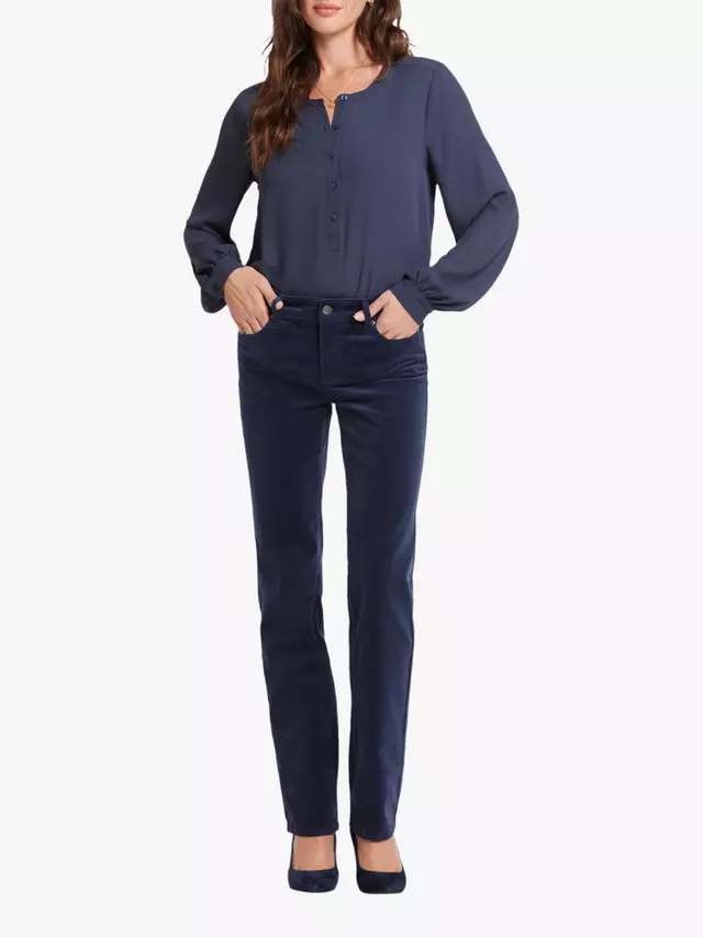 

Джинсы NYDJ Marilyn Corduroy Straight Leg, цвет starless/sky
