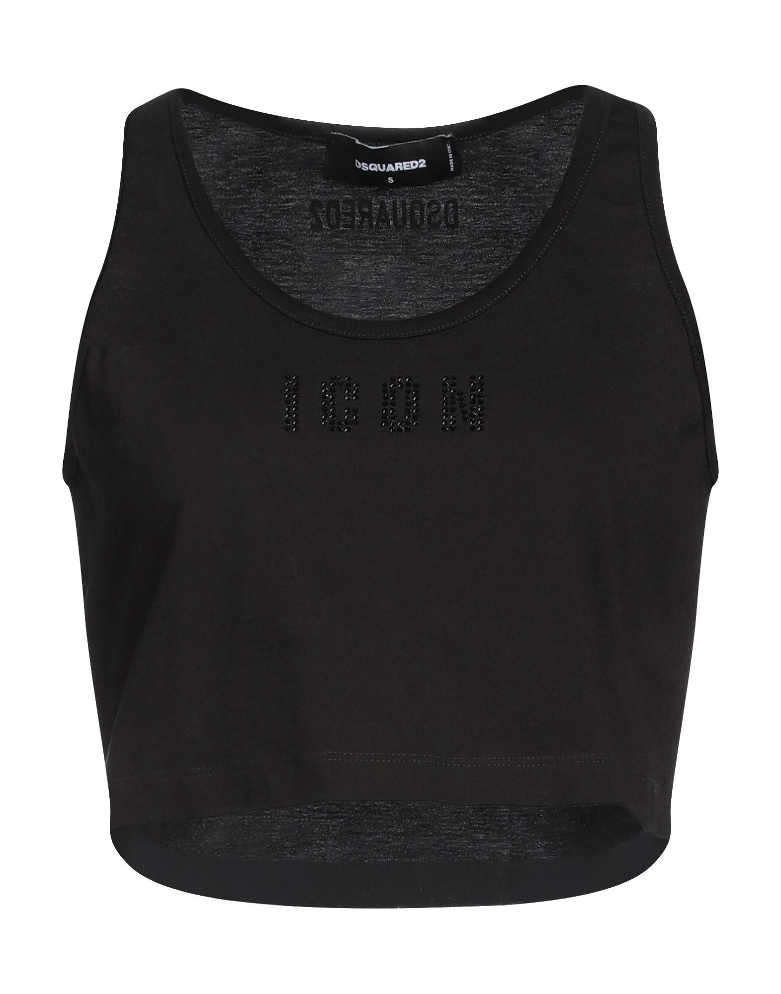 

Кроп-топ Dsquared2, черный