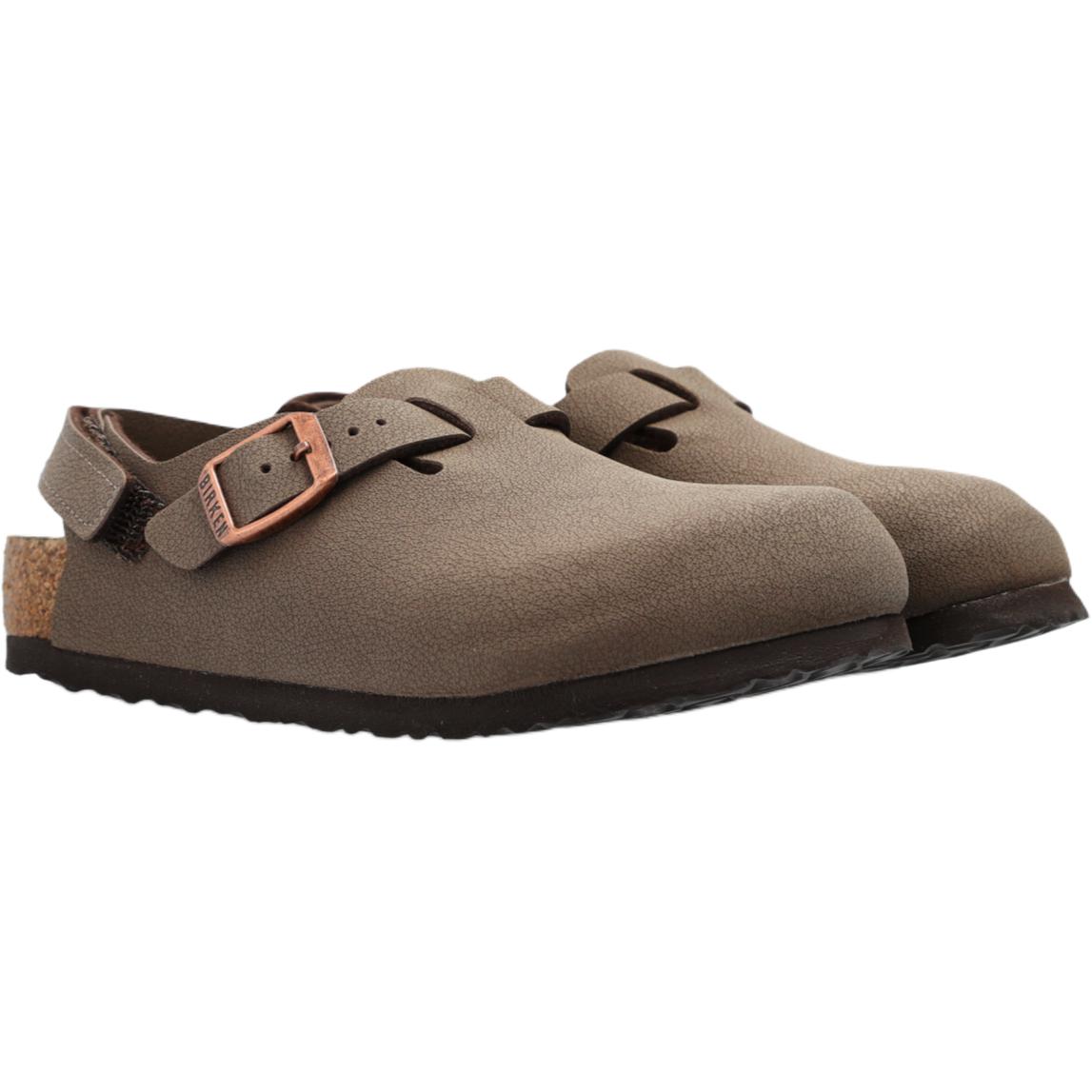 Birkenstock Сандалии Tokio Anti Slip Wear Resistant Low Top Kids' Slippers Brown Kids' — фото 4