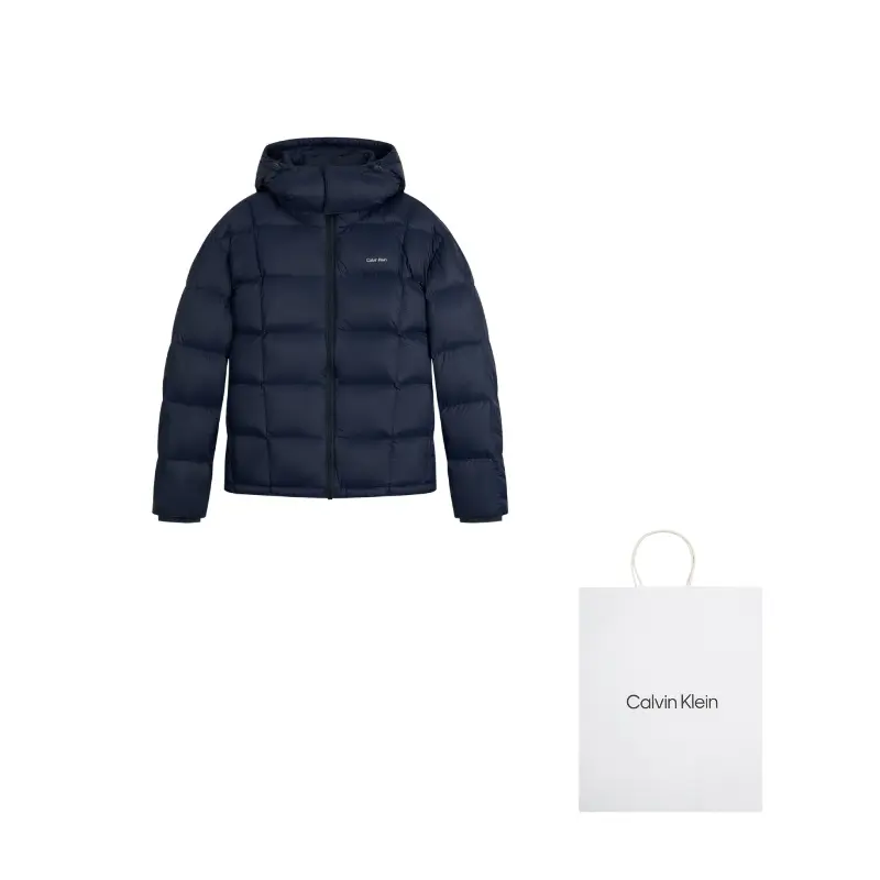 

Calvin Klein Мужская пуховая куртка, CEF-Navy Blue